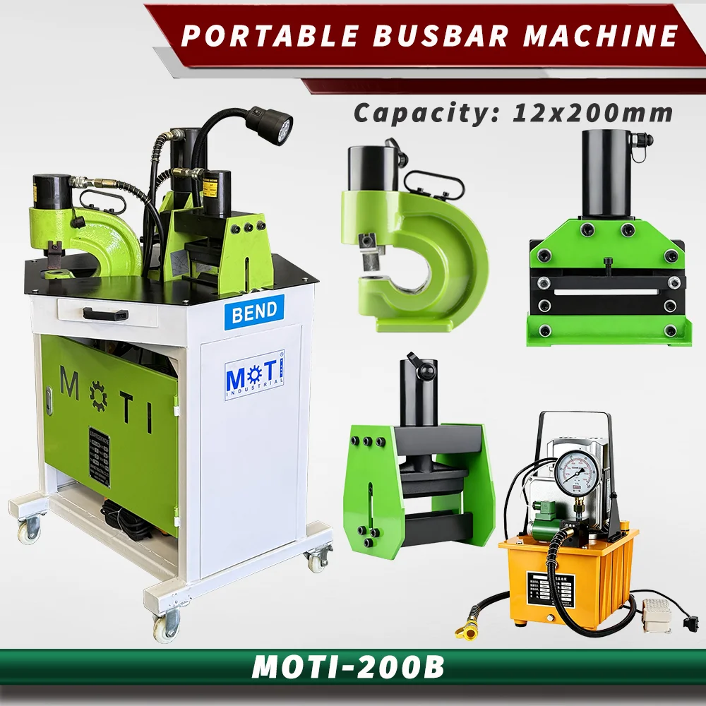 MOTI-200B busbar processing machine