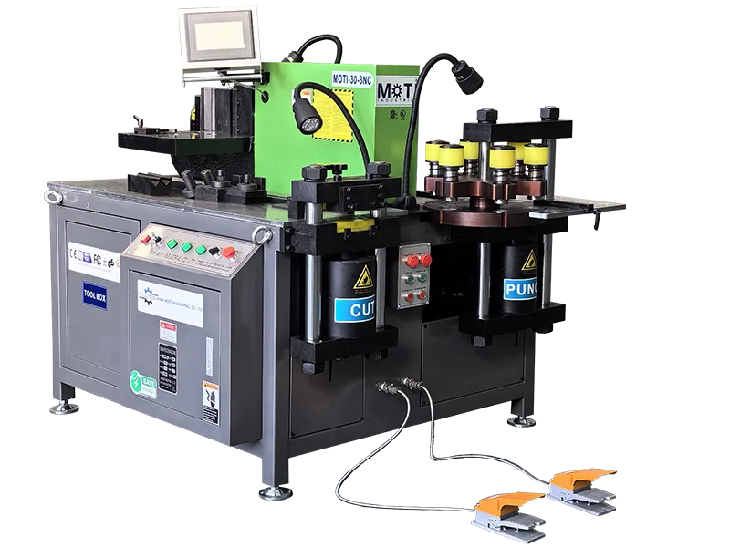 MOTI-30-3NC busbar processing machine